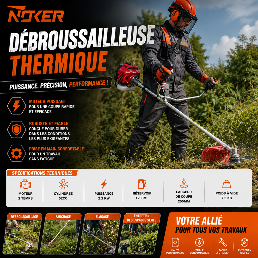 débroussailleuse tondeuse Haute qualité GX35 essence