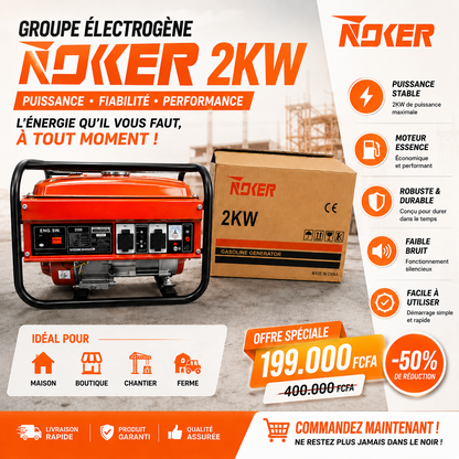 Le meilleur Groupe ELectrogène NOKER